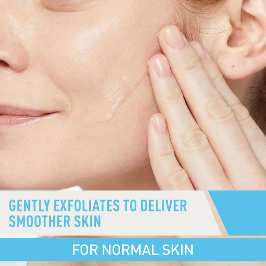 Renewing Salicylic Acid Cleanser, Formulated with Hyaluronic Acid, Niacinamide, & Ceramides, Gentle BHA Exfoliating Face Wash Smooths & Softens Skin, Non Comedogenic & Fragrance Free, 16 Ounce