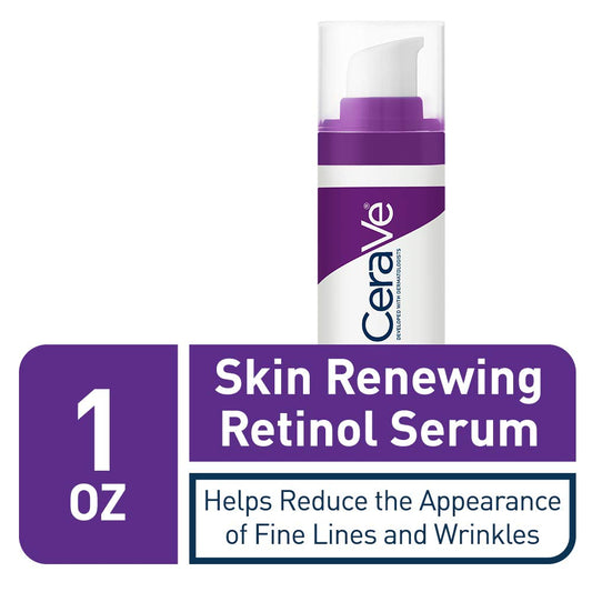 anti Aging Retinol Serum for Face, Encapsulated Retinol with Hyaluronic Acid, Niacinamide & Ceramides, Smooths Wrinkles & Fine Lines, Gentle Skin Brightening Serum, Fragrance Free, 1 Oz